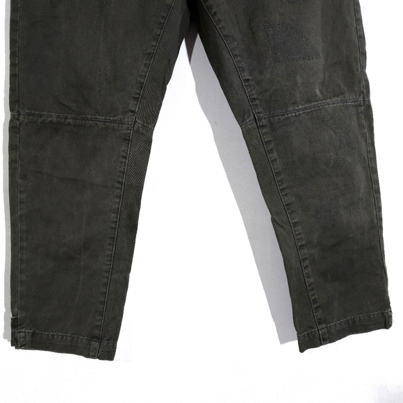 Raw | Olive Green Cargo Pants Mid Boyfriend Fit - Picture 3 of 11